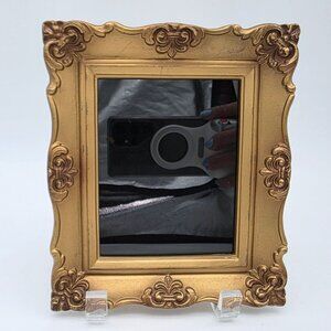 Vintage Ornate Plastic Picture Frame Made in USA 3.5x4.5